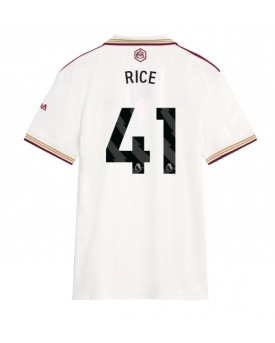 Arsenal Declan Rice #41 Maglia Gara Terza Repliche 2025-26 Donna Maniche Corte